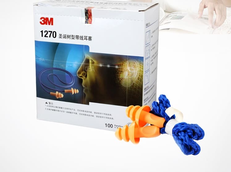 3M 1270 圣诞树型带线耳塞